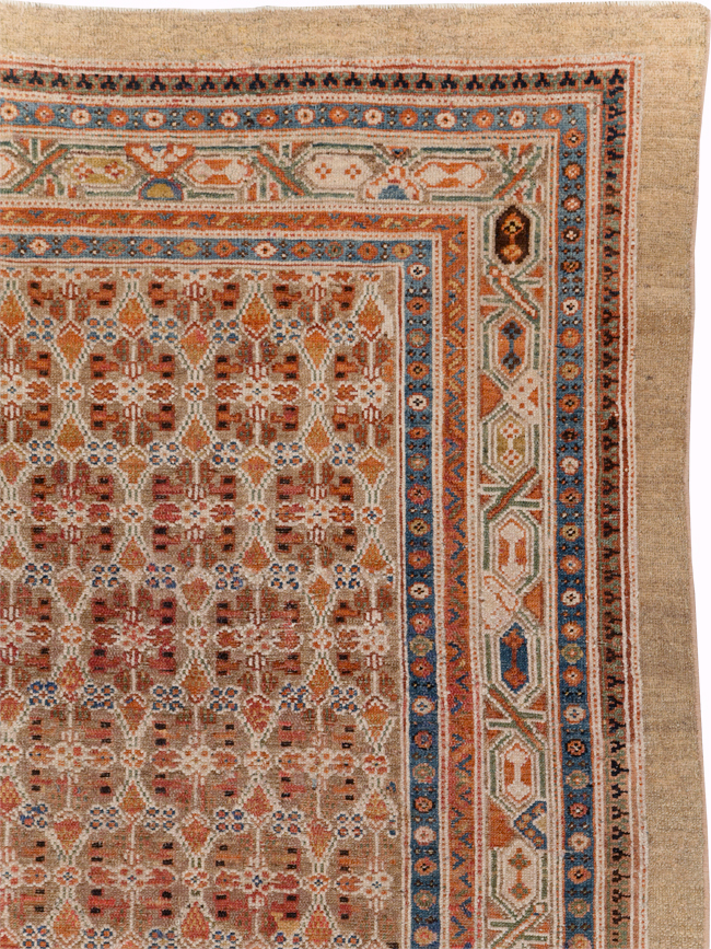 Antique Serab Gallery Rug, No.12371 - Staging