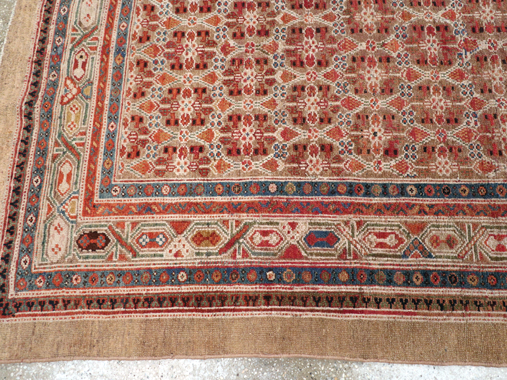 Antique Serab Gallery Rug, No.12371 - Staging