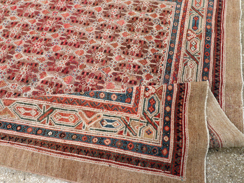 Antique Serab Gallery Rug, No.12371 - Staging
