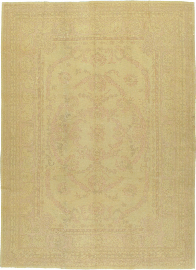 Vintage Turkish Borlou Rug, No.12439 - Staging