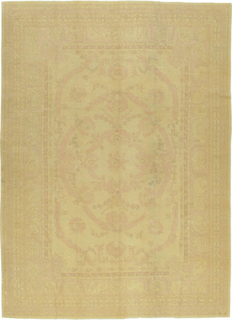 Vintage Turkish Borlou Rug, No.12439 - Staging
