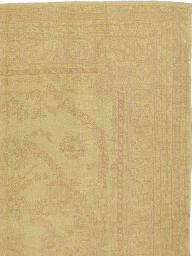 Vintage Turkish Borlou Rug, No.12439 - Staging