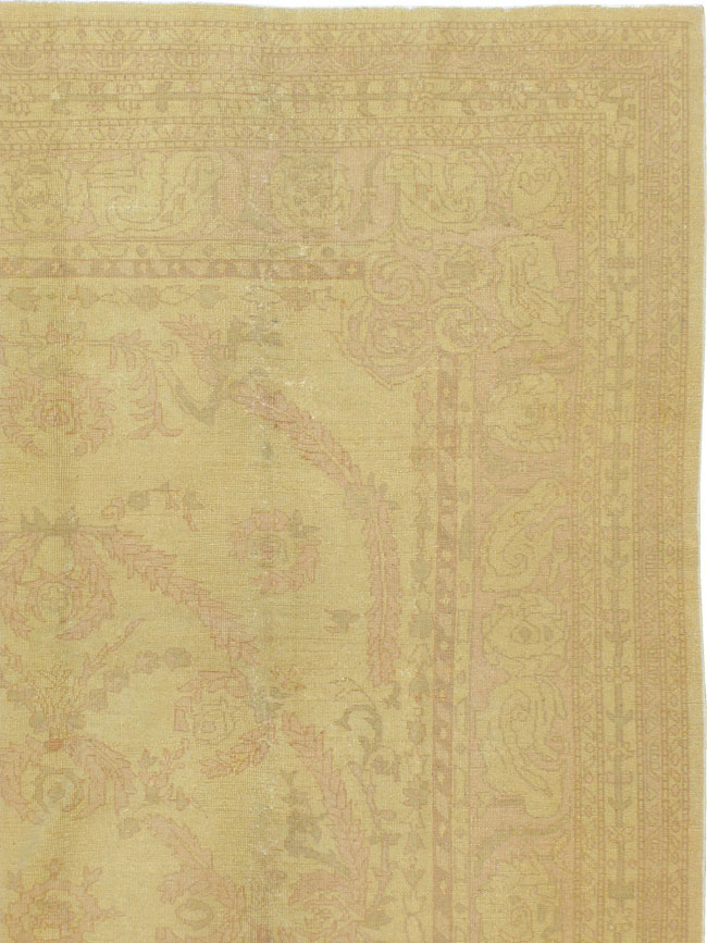 Vintage Turkish Borlou Rug, No.12439 - Staging