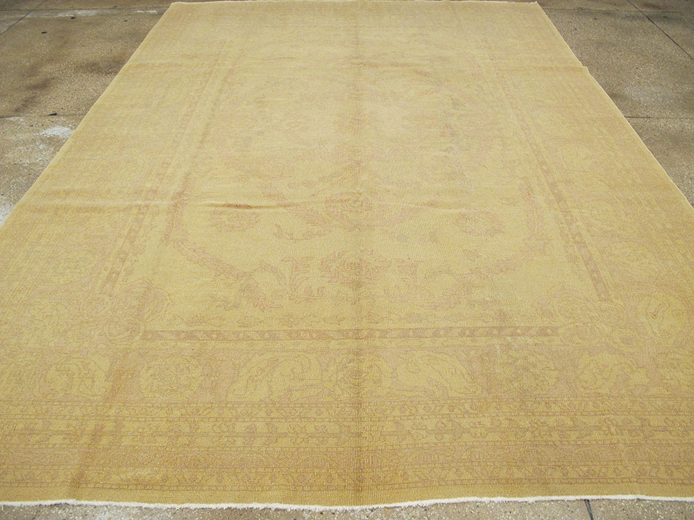 Vintage Turkish Borlou Rug, No.12439 - Staging