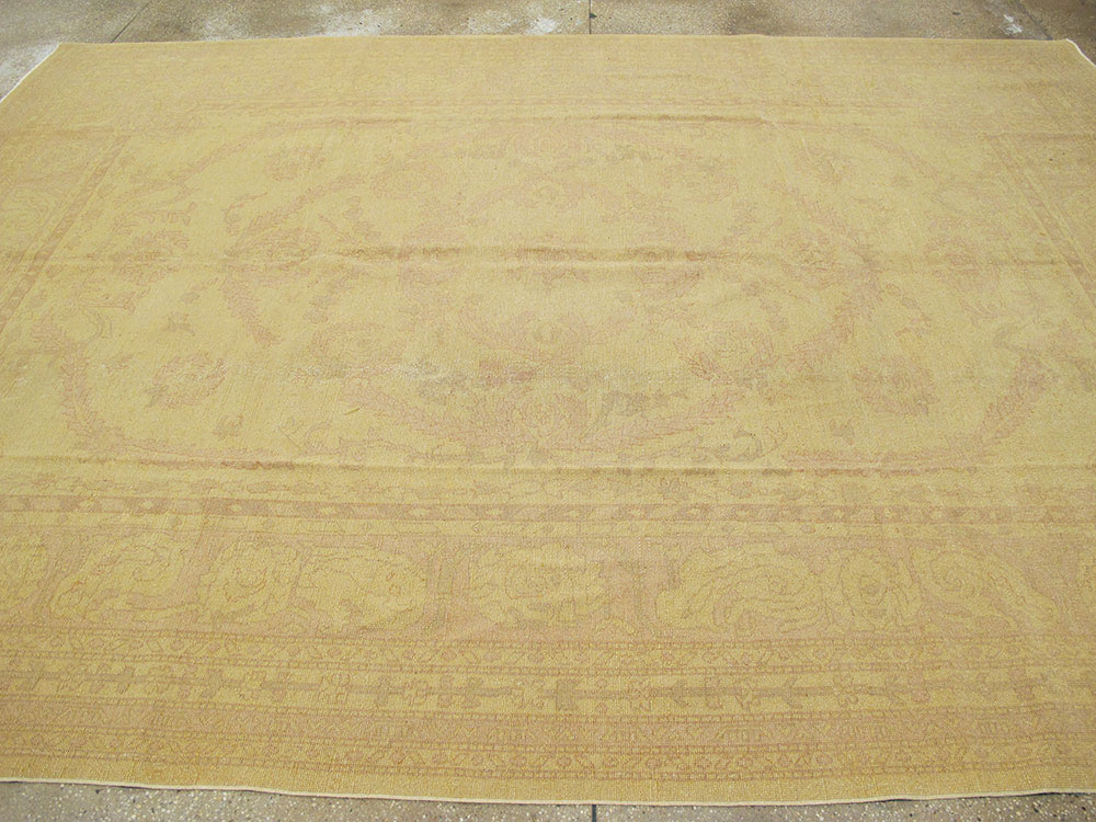 Vintage Turkish Borlou Rug, No.12439 - Staging