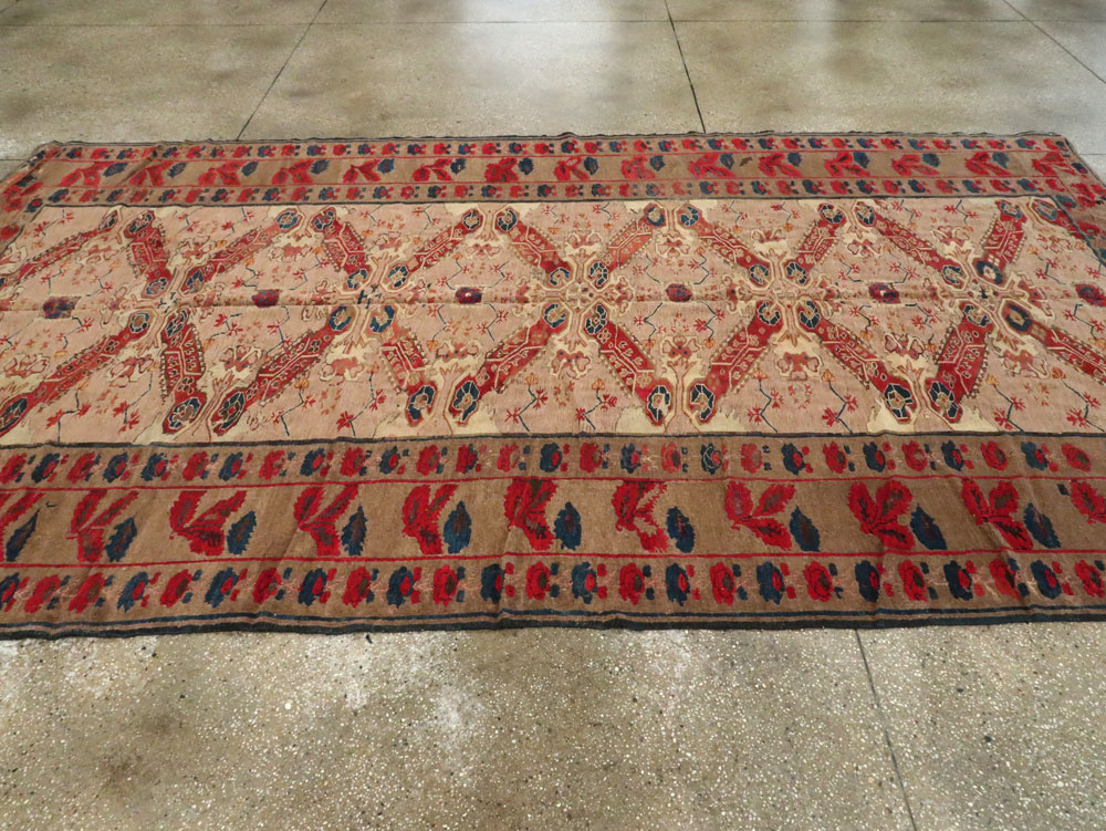 Antique Caucasian Karabagh Rug, No.12447 - Staging