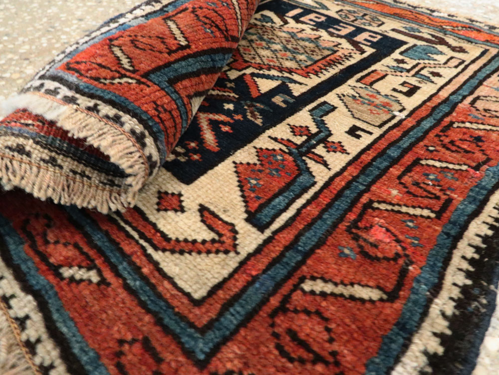 Vintage Caucasian Kuba Bag Face (Pair: 1 of 2), No.12450 - Staging