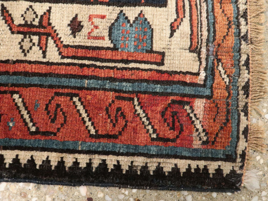 Vintage Caucasian Kuba Bag Face (Pair: 2 of 2), No.12451 - Staging