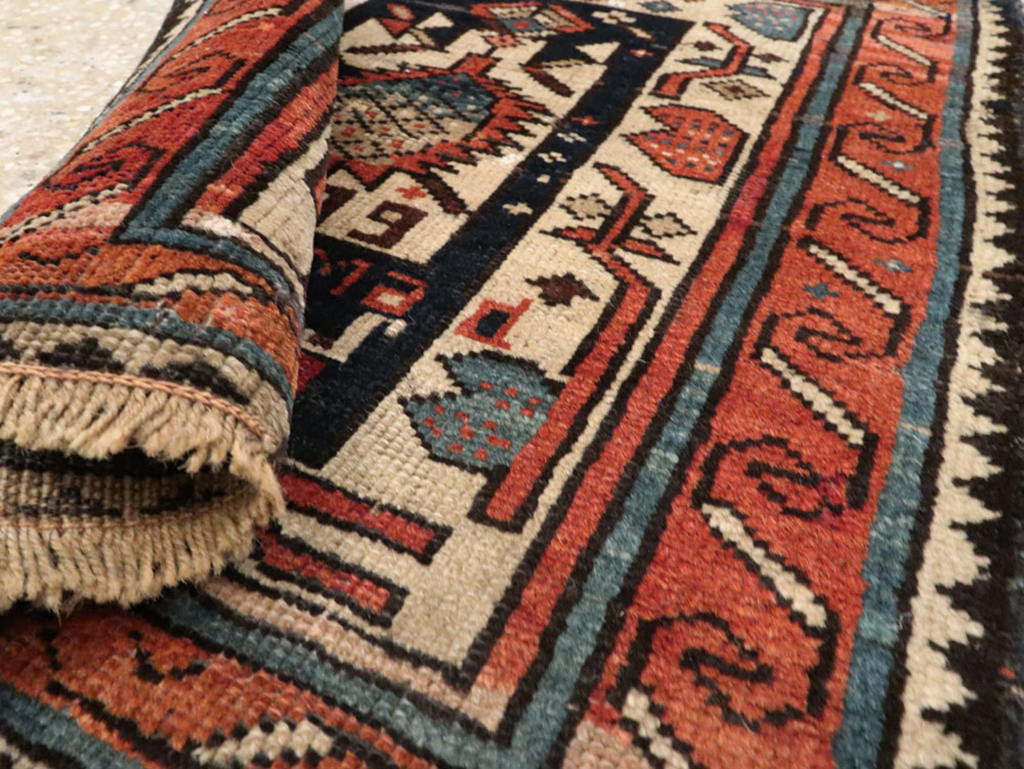 Vintage Caucasian Kuba Bag Face (Pair: 2 of 2), No.12451 - Staging