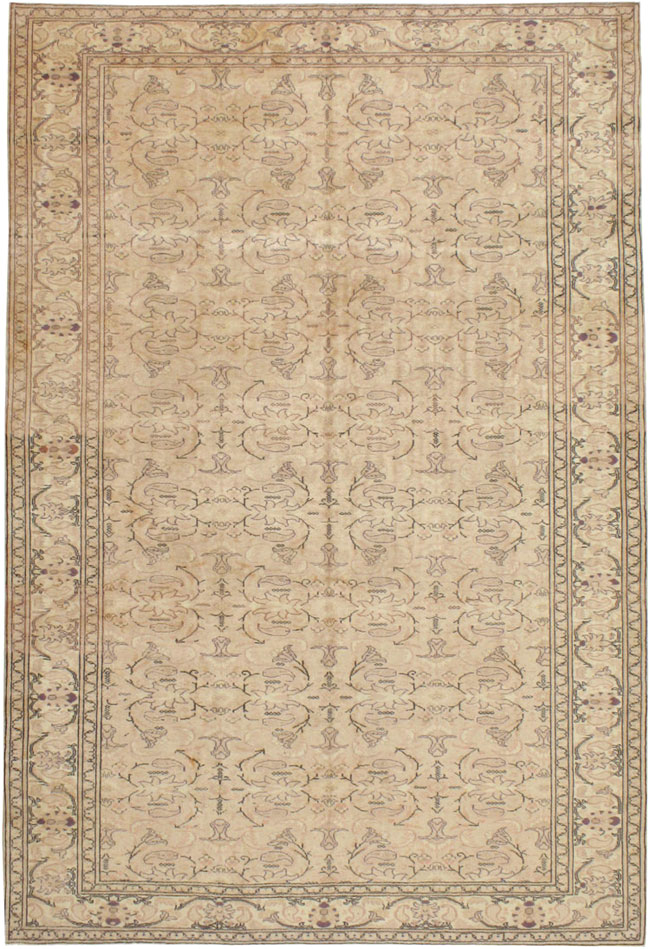 Vintage Turkish Sivas Carpet, No.12459 - Staging