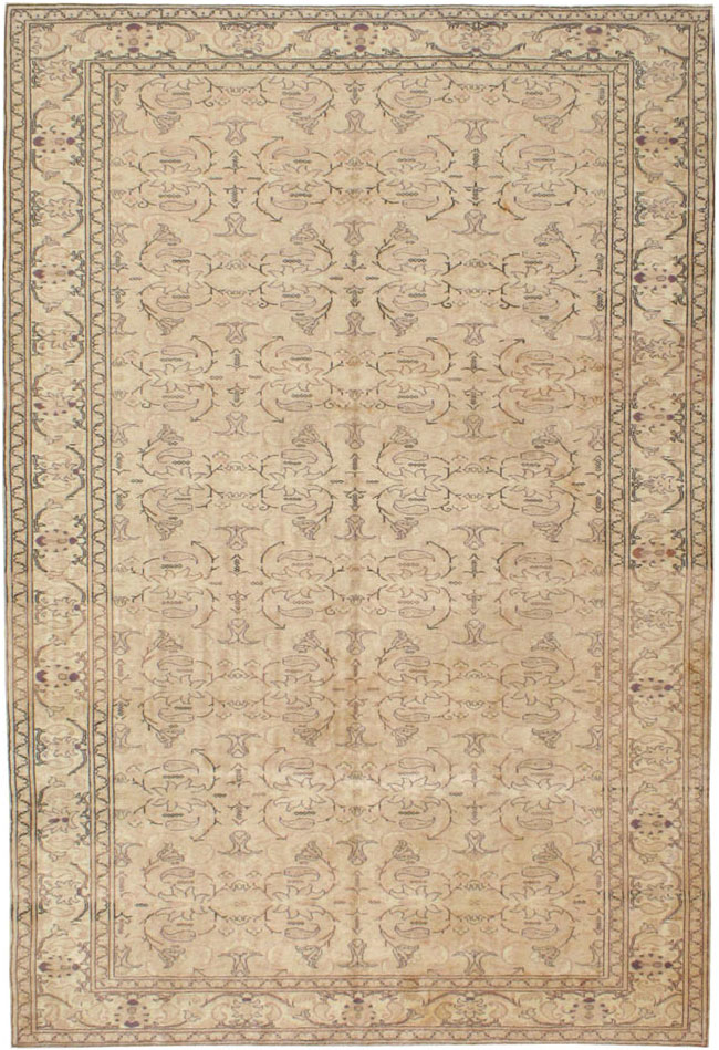 Vintage Turkish Sivas Carpet, No.12459 - Staging