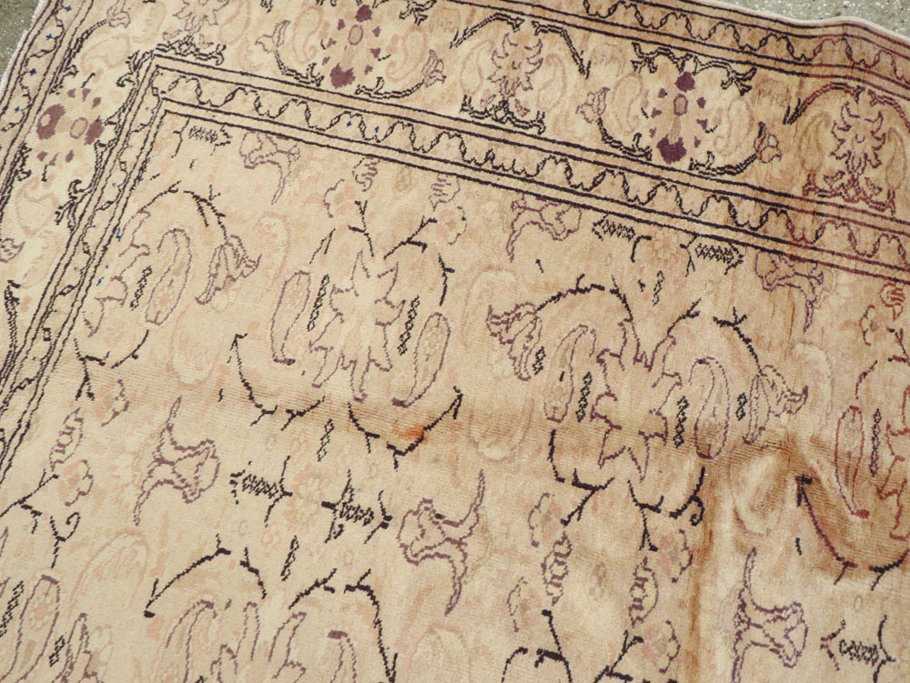 Vintage Turkish Sivas Carpet, No.12459 - Staging