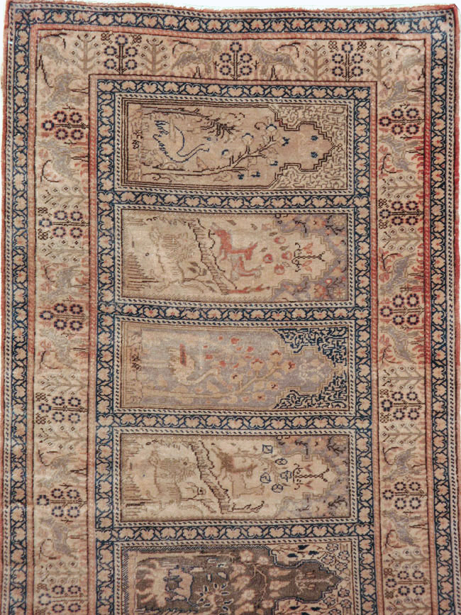 Vintage Turkish Sivas Runner, No.12460 - Staging