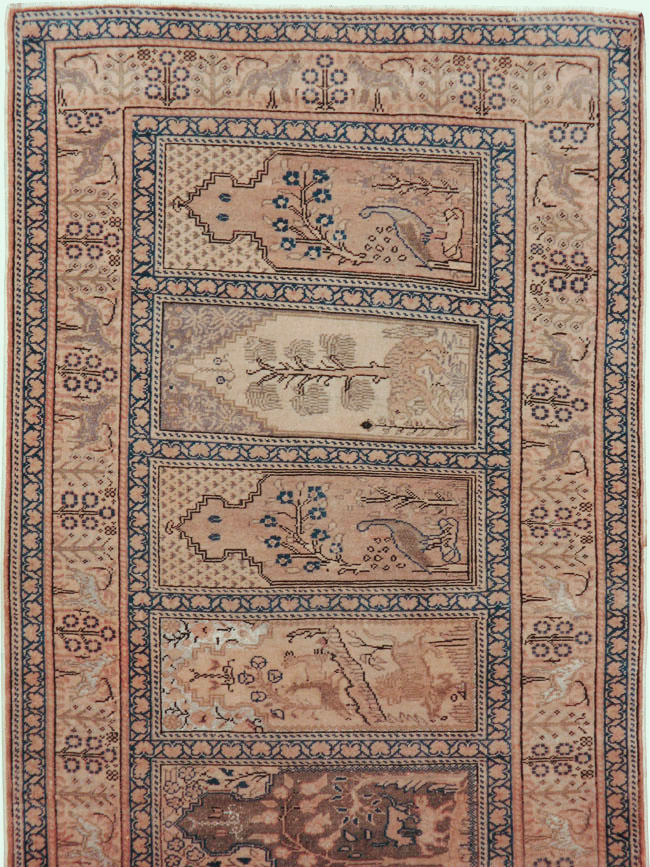 Vintage Turkish Sivas Runner, No.12460 - Staging