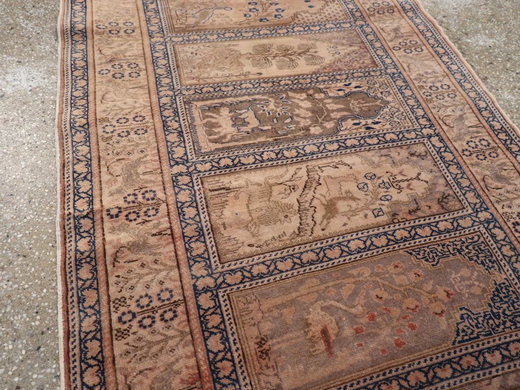 Vintage Turkish Sivas Runner, No.12460 - Staging