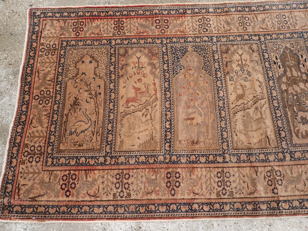 Vintage Turkish Sivas Runner, No.12460 - Staging