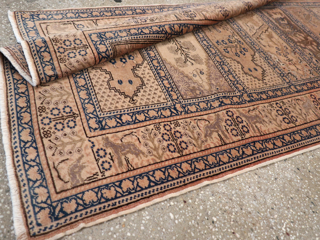 Vintage Turkish Sivas Runner, No.12460 - Staging