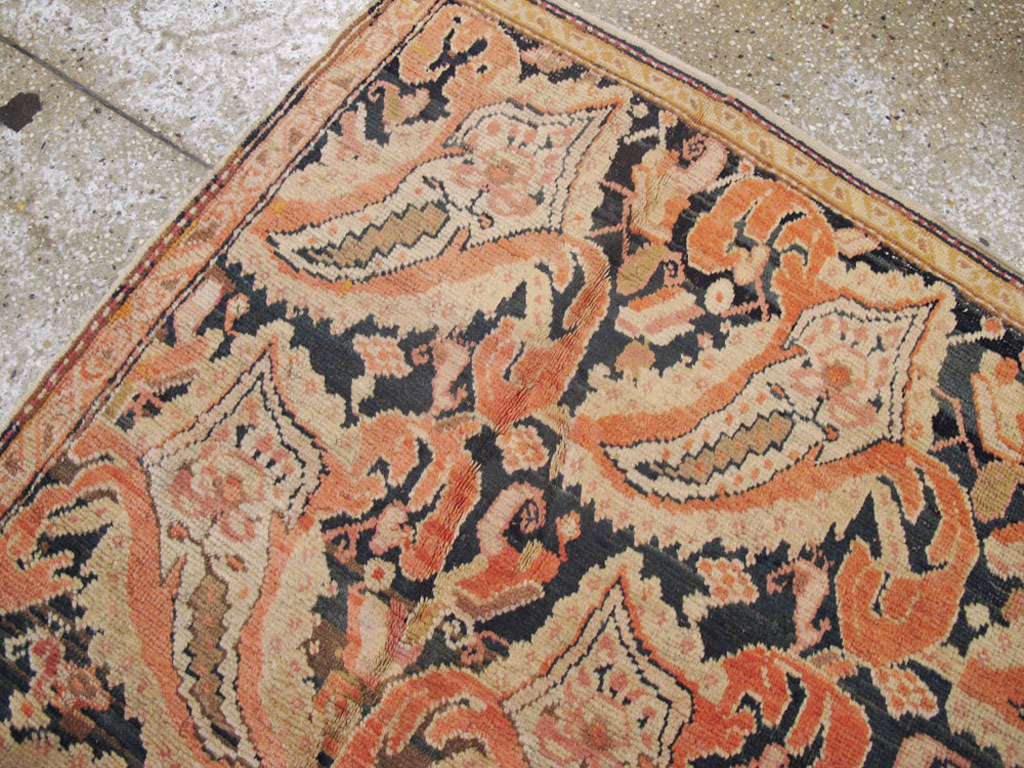 Antique Caucasian Karabagh Rug, No.12474 - Staging