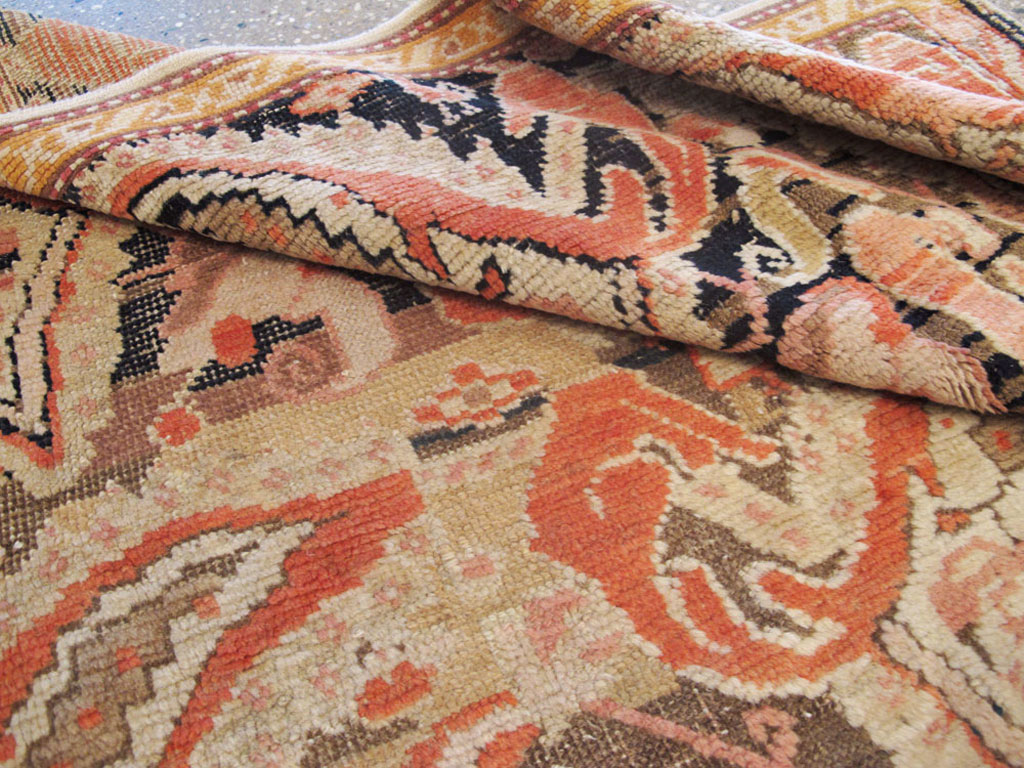 Antique Caucasian Karabagh Rug, No.12474 - Staging