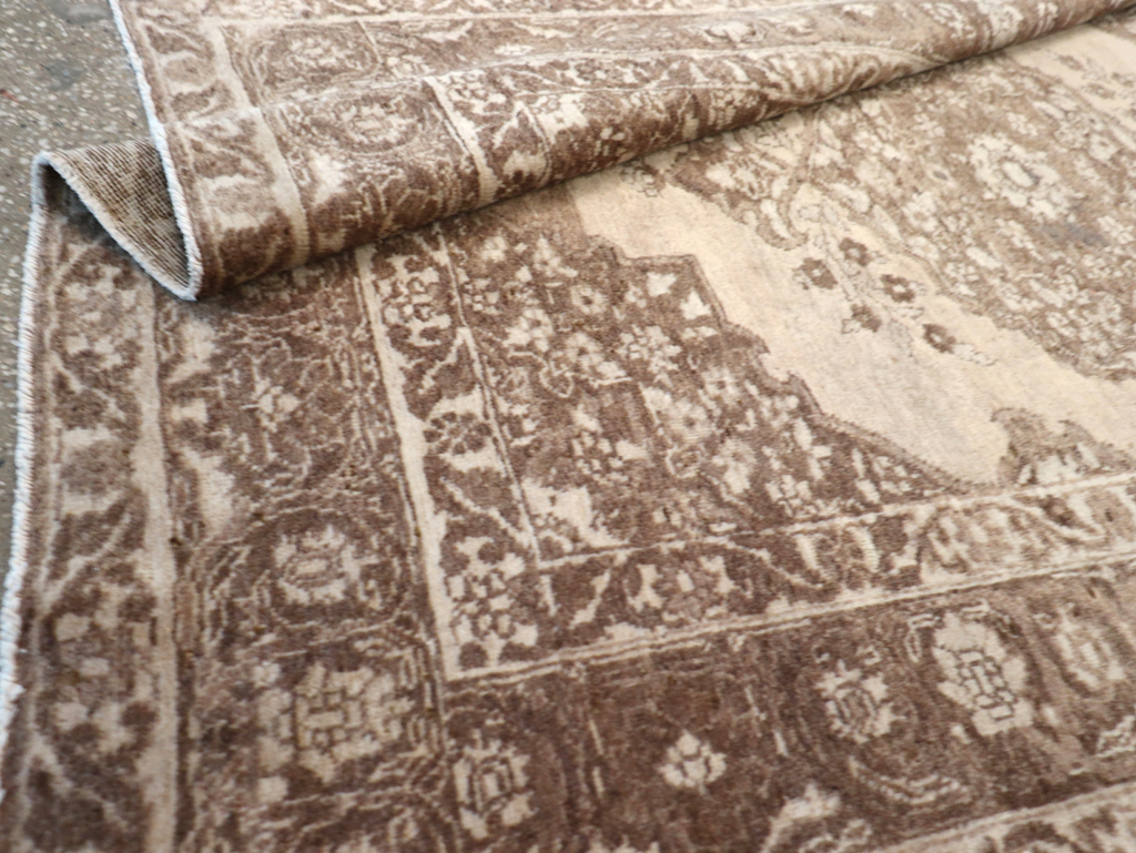 Antique Persian Tabriz Rug, No.12477 - Staging