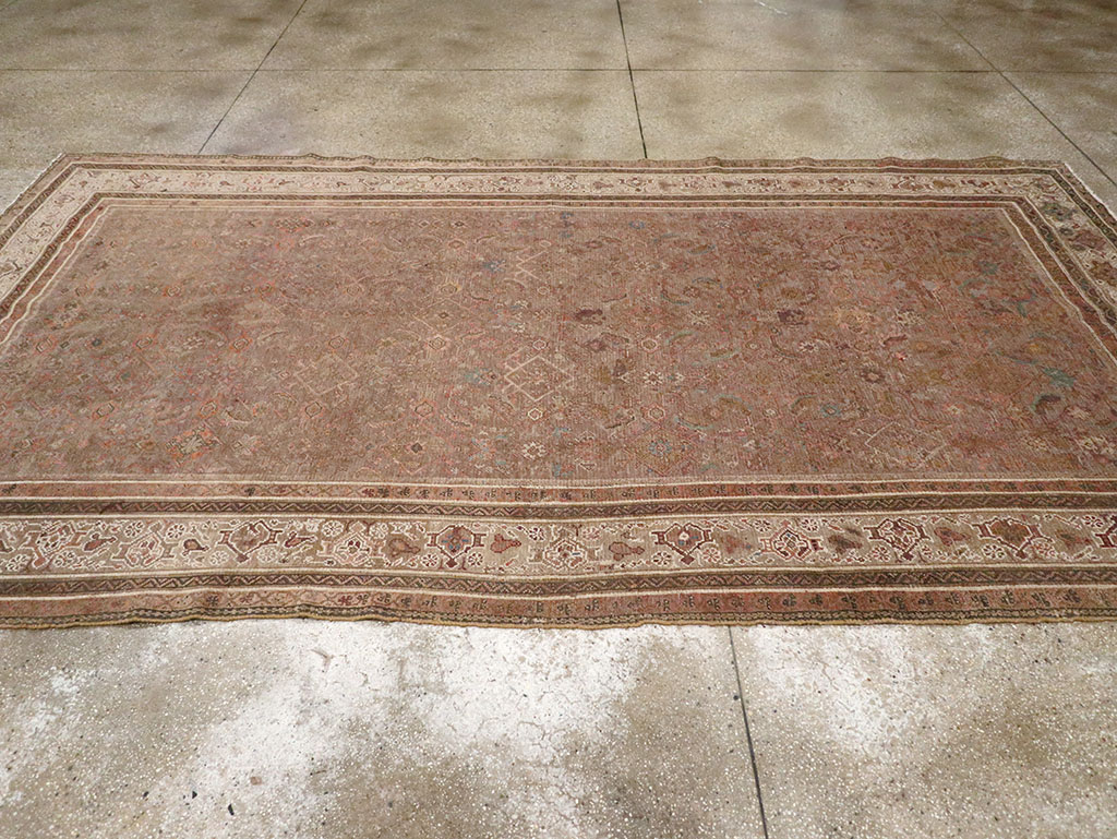 Antique Persian Malayer Gallery Carpet, No.12531 - Staging