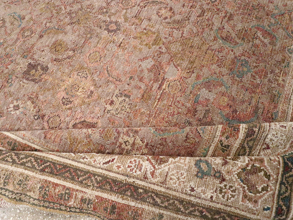 Antique Persian Malayer Gallery Carpet, No.12531 - Staging