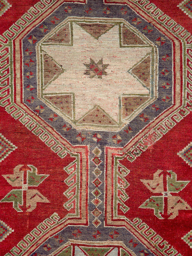 Antique Turkish Anatolian Rug, No.12533 - Staging