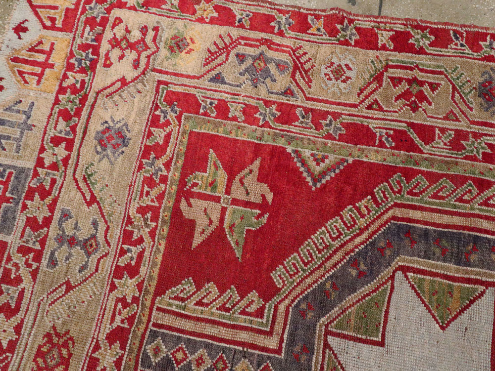 Antique Turkish Anatolian Rug, No.12533 - Staging