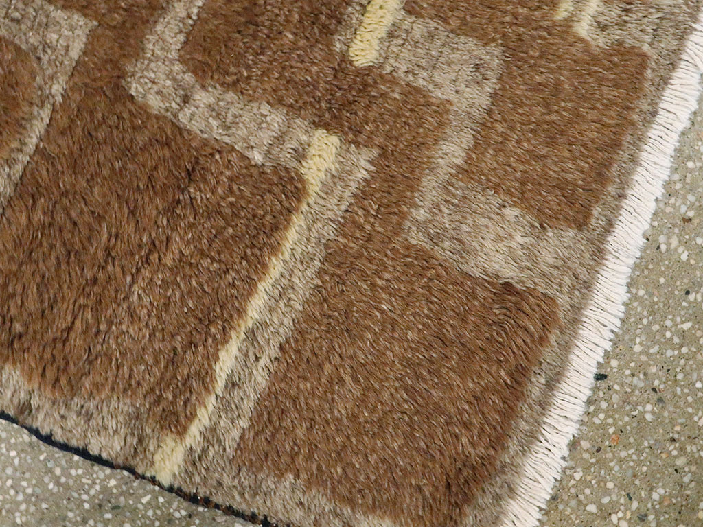 Vintage Turkish Tulu Rug, No.12541 - Staging