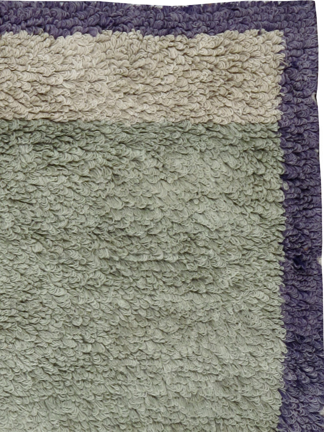 Vintage Turkish Konya Rug, No.12542 - Staging