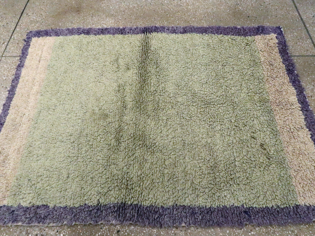 Vintage Turkish Konya Rug, No.12542 - Staging