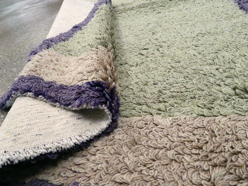 Vintage Turkish Konya Rug, No.12542 - Staging