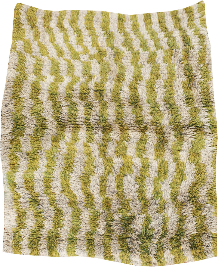 Vintage Turkish Tulu Rug, No.12543 - Staging