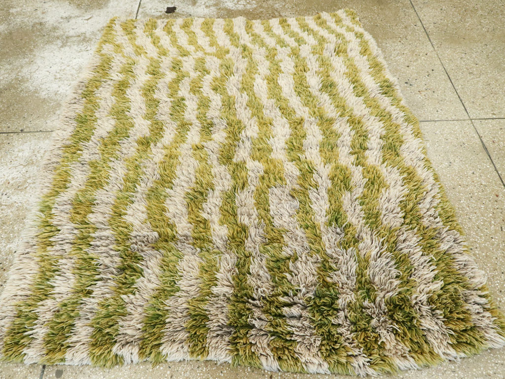 Vintage Turkish Tulu Rug, No.12543 - Staging