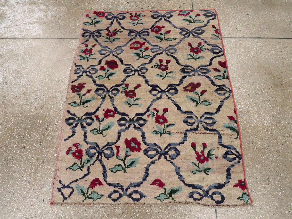 Vintage Turkish Anatolian Rug, No.12556 - Staging