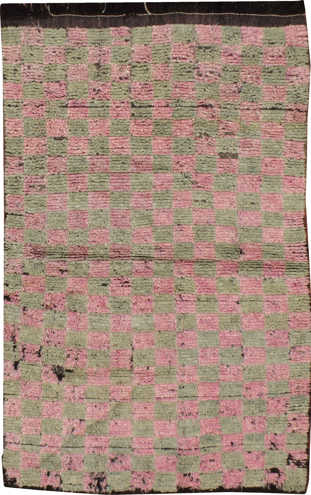 Vintage Turkish Konya Rug, No.12558 - Staging