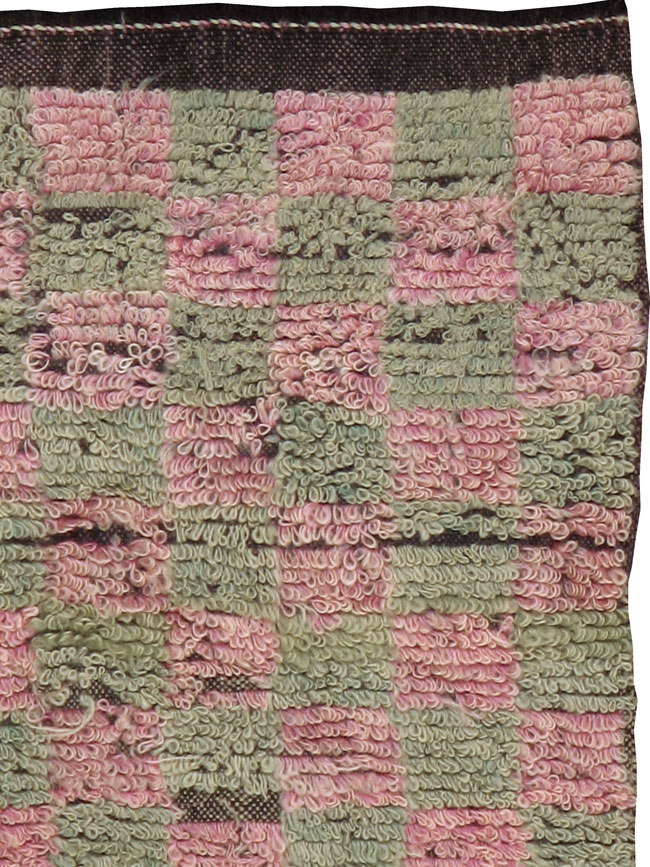 Vintage Turkish Konya Rug, No.12558 - Staging