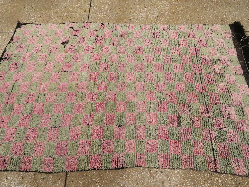 Vintage Turkish Konya Rug, No.12558 - Staging