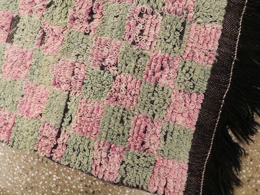 Vintage Turkish Konya Rug, No.12558 - Staging