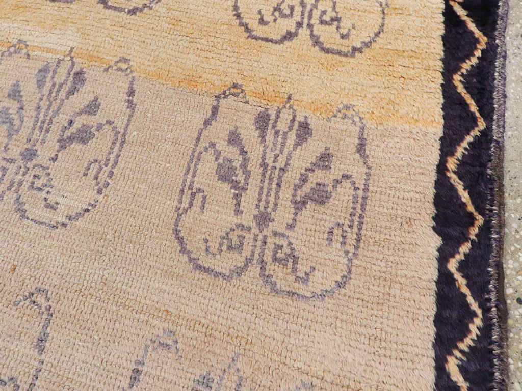 Vintage Turkish Konya Rug, No.12562 - Staging