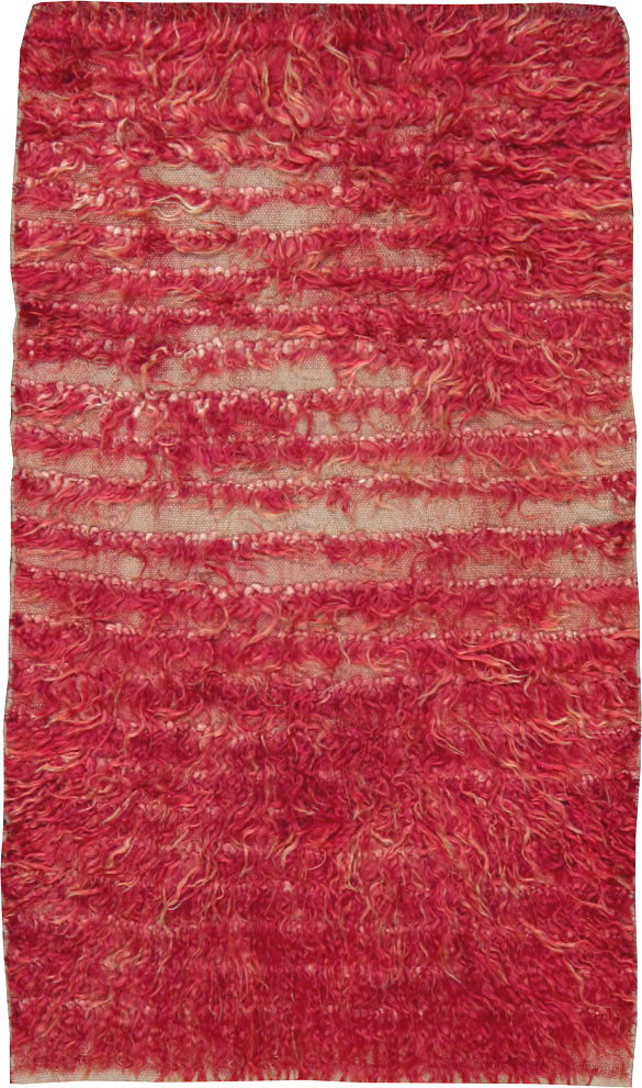 Vintage Turkish Tulu Rug, No.12564 - Staging