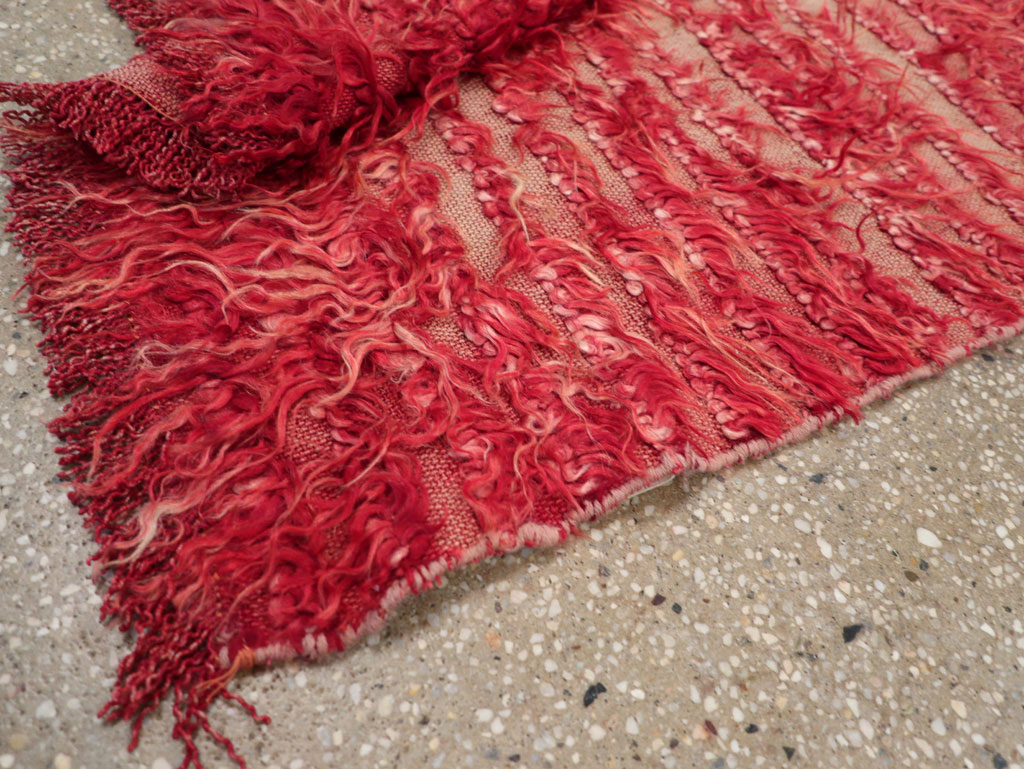 Vintage Turkish Tulu Rug, No.12564 - Staging