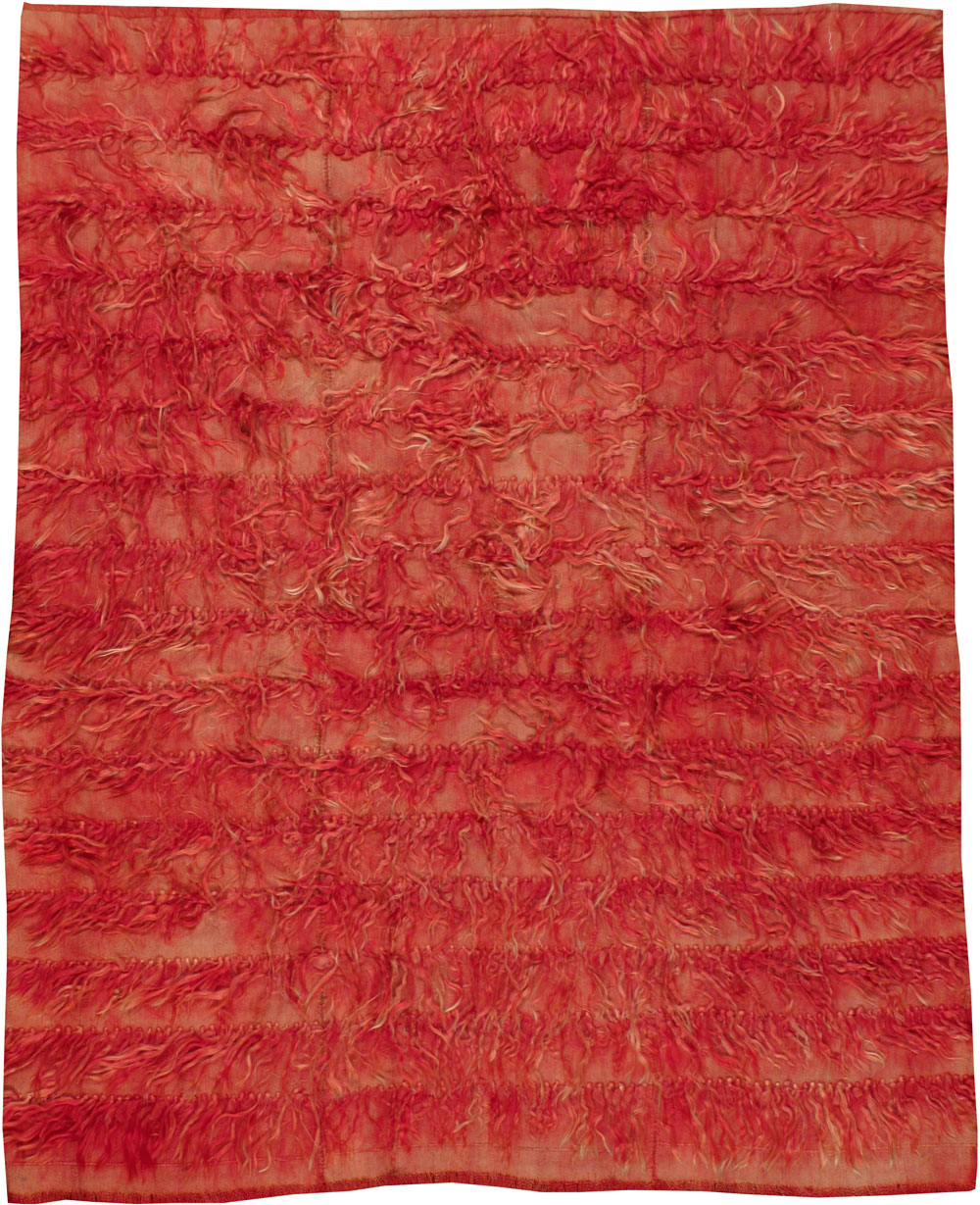 Vintage Turkish Tulu Rug, No.12567 - Staging
