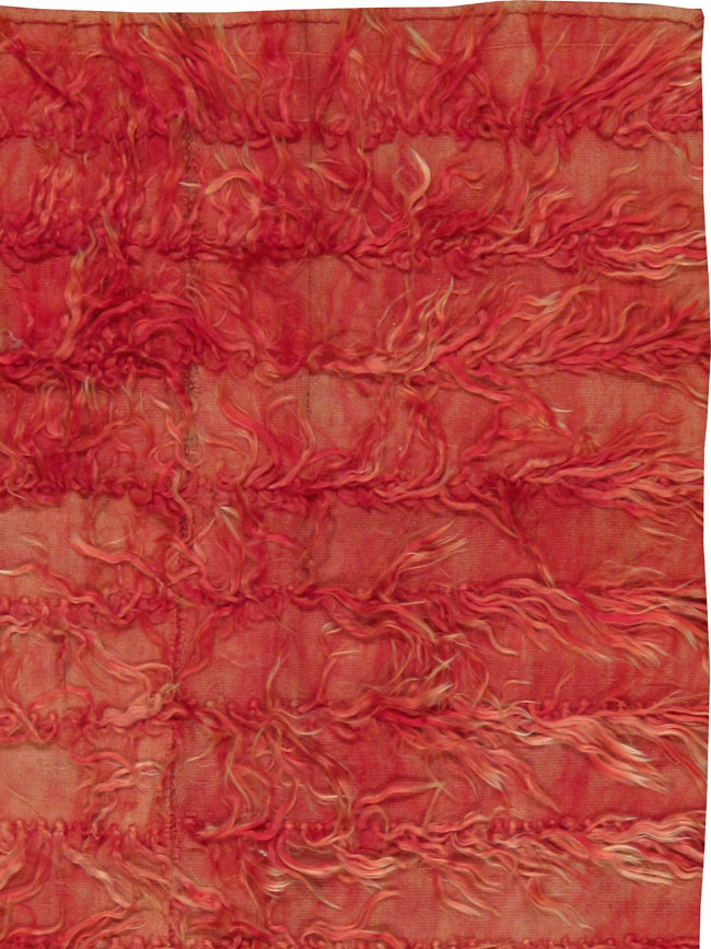 Vintage Turkish Tulu Rug, No.12567 - Staging