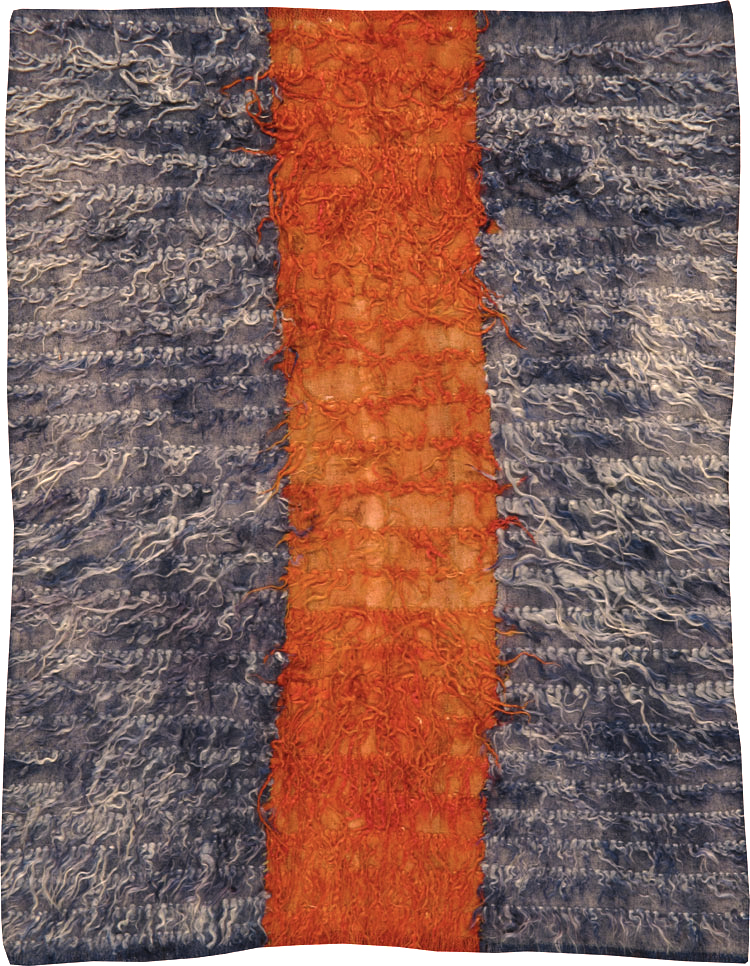 Vintage Turkish Tulu Rug, No.12585 - Staging