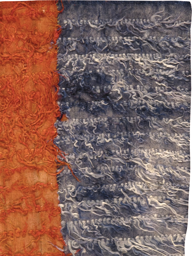 Vintage Turkish Tulu Rug, No.12585 - Staging