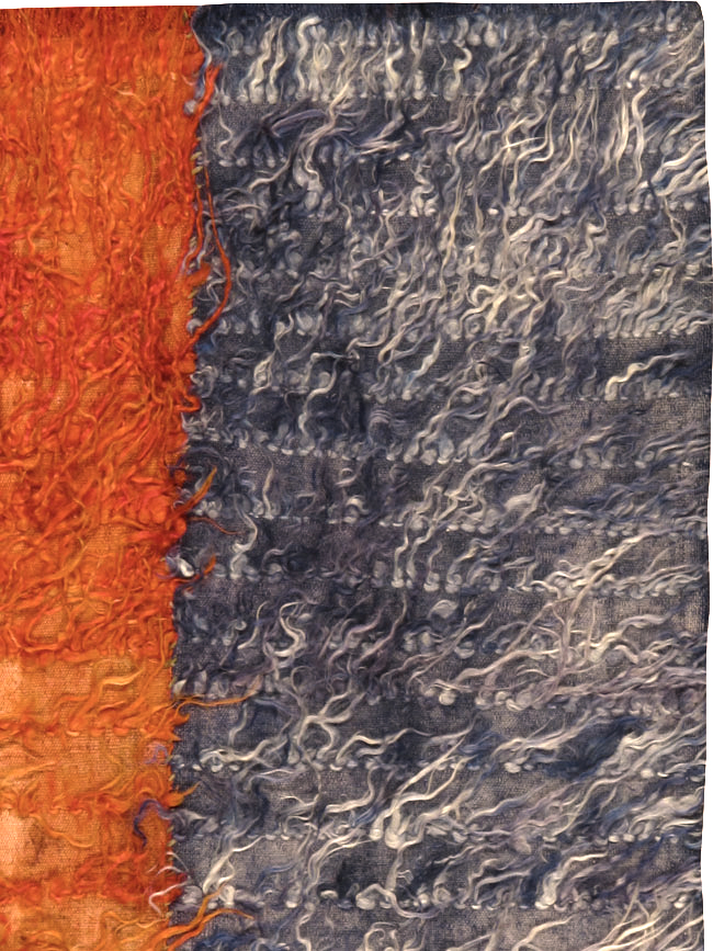 Vintage Turkish Tulu Rug, No.12585 - Staging