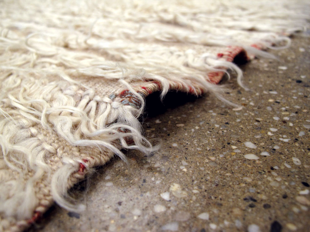 Vintage Turkish Tulu Rug, No.12587 - Staging