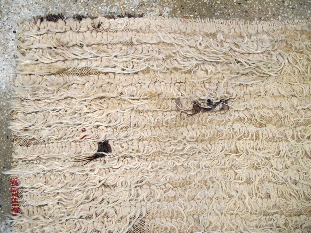 Vintage Turkish Tulu Rug, No.12587 - Staging