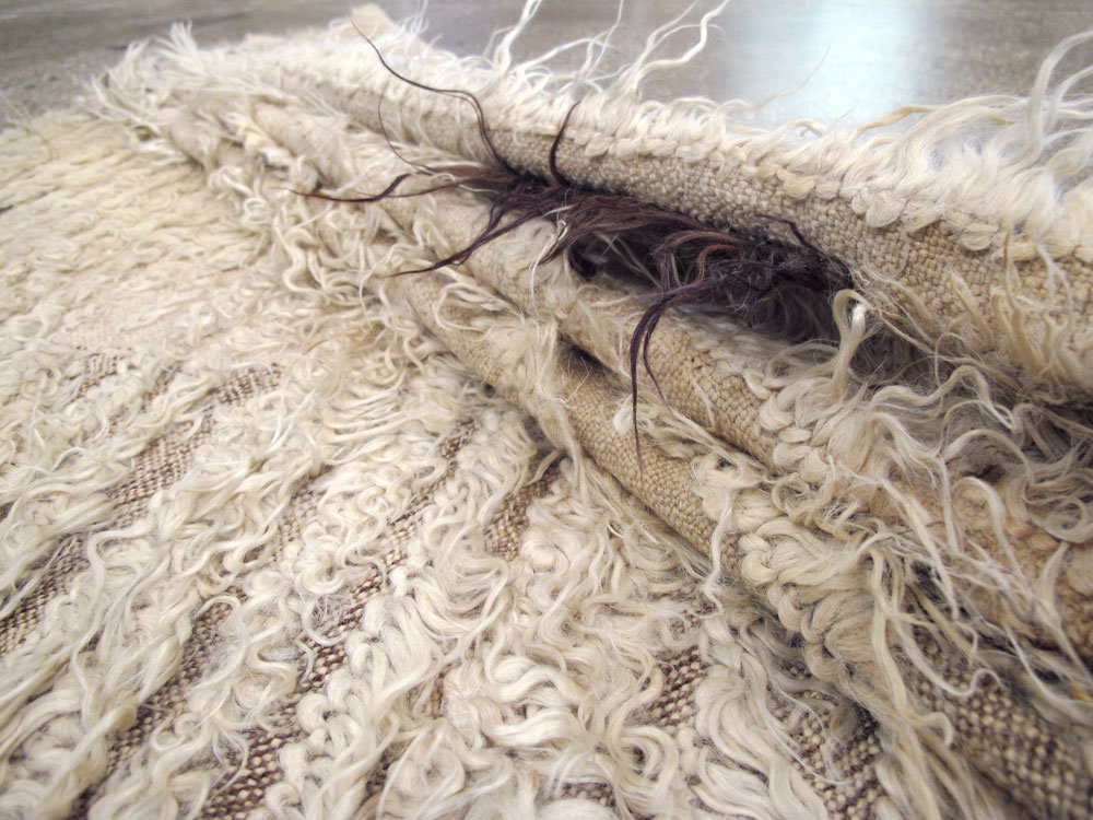 Vintage Turkish Tulu Rug, No.12587 - Staging